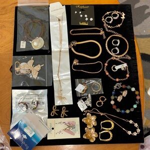 Elegant Gold and Silver jewelry bundle